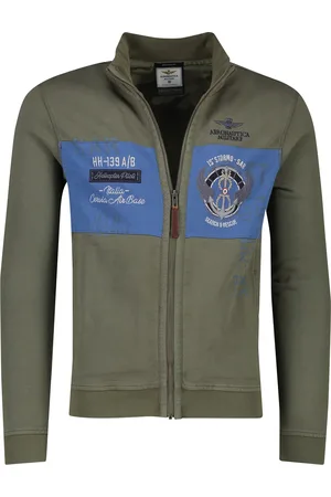 Aeronautica Militare Vest effen katoen