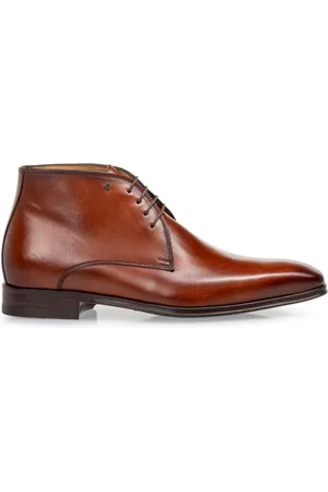 Floris van Bommel Hoge nette schoenen effen leer