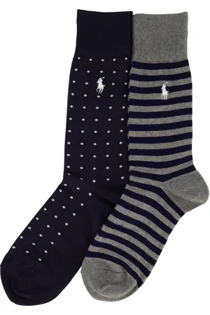 Ralph Lauren Sokken strepen stippen 2-pack