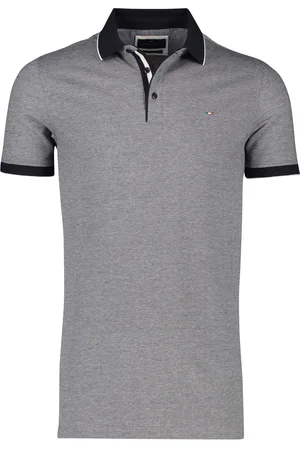 Portofino Poloshirt normale fit effen katoen