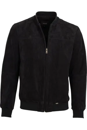 Portofino Suede jack navy Arma
