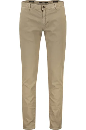 Alberto Katoenen broek effen chino