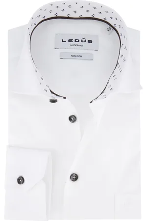 Ledub Overhemd Modern Fit strijkvrij