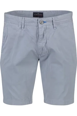 Portofino Bermuda slim fit katoen Koke Como
