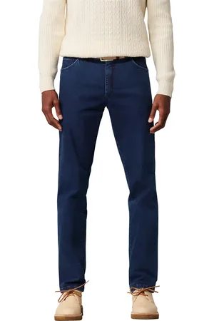 Meyer Jeans Dublin effen denim 5-p