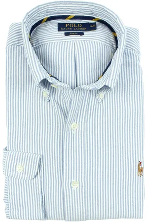 Ralph Lauren Ralph Lauren overhemd ice blue streepdessin