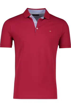 Portofino Polo effen katoen normale fit
