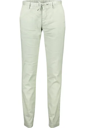 Alberto Performance chino katoen effen slim fit