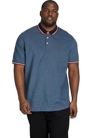 Jack&amp;jones Poloshirt nachtblauw Plus Size