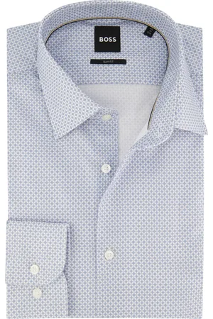 HUGO BOSS BOSS H-Hank overhemd mouwlengte 7 geprint
