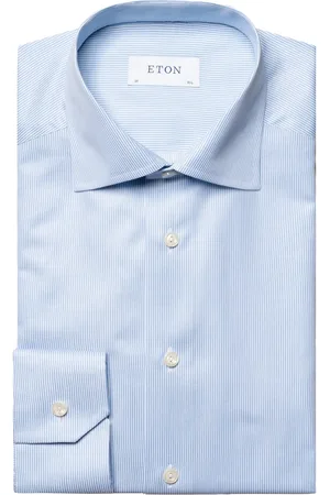 Eton Overhemd Slim Fit Fine Striped Signature Twill