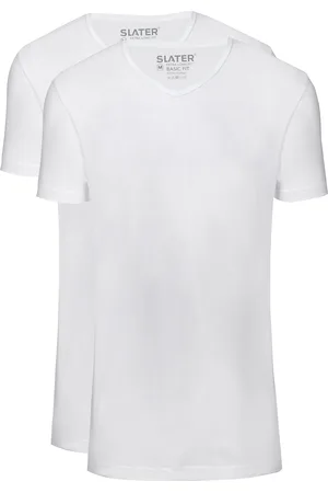 Slater V-hals t-shirts two-pack