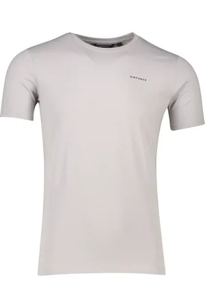 Airforce T-shirt lichtgrijs basic