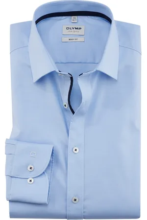 Olymp Overhemd Body Fit semi-wide spread boord