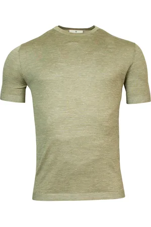Thomas Maine T-shirt effen ronde hals