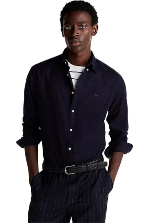 Tommy Hilfiger Casual button down overhemd effen