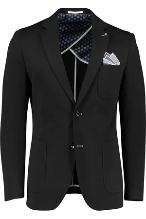 Blue Industry Colbert mix&match effen slim fit met stretch