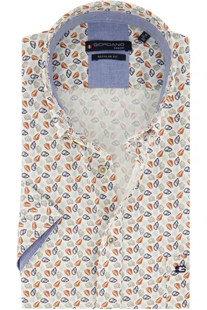 Giordano Overhemd katoen regular fit geprint