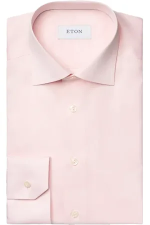 Eton Contemporary fit signature twill katoen overhemd