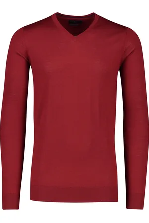 Portofino Trui extra long v-hals wol