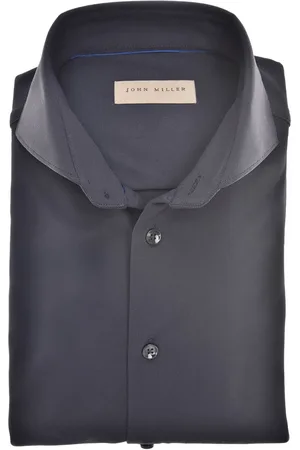 john miller Slim Fit overhemd mouwlengte 7