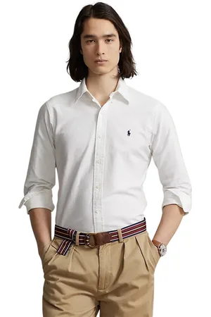 Ralph Lauren Casual overhemd normale fit effen katoen