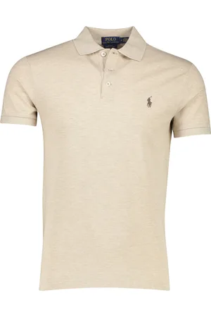 Ralph Lauren Polo slim fit gemêleerd katoen Stretch Mesh