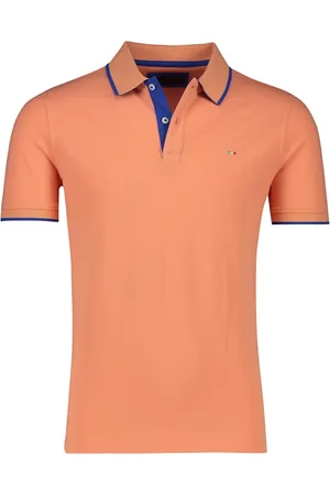 Portofino Pique polo normale fit effen katoen