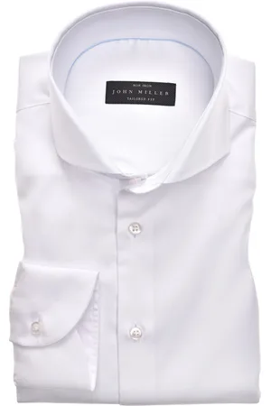 john miller Business overhemd Tailored Fit normale fit effen katoen