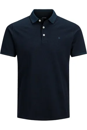 Jack&amp;jones Poloshirt navy Plus Size 3 knoops