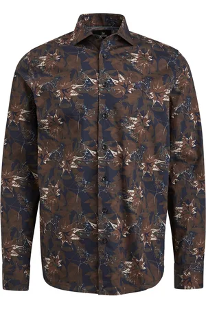 Vanguard Casual overhemd normale fit met print katoen