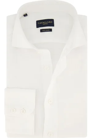 Cavallaro Napoli Overhemd slim fit effen