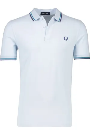 Fred Perry Polo normale fit effen katoen met blauwe details