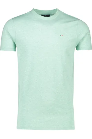 Portofino T-shirt mintgroen gemeleerd