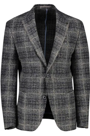 Roy Robson Regular Fit colbert geruit normale fit