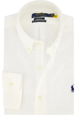 Ralph Lauren Casual overhemd normale fit effen katoen