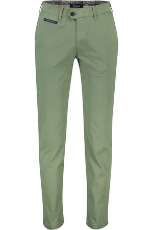 Atelier Gardeur Chino olijfgroen modern fit Benny-3