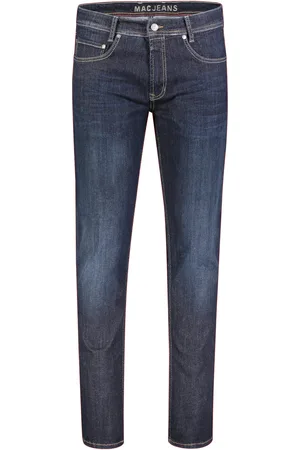 Mac Jeans effen denim, katoen