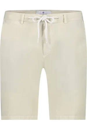 Blue Industry Slim fit bermuda effen
