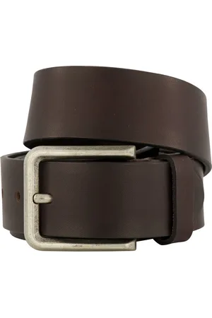 Lindenmann Riem donkerbruin uni leder