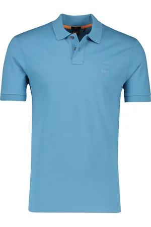 HUGO BOSS BOSS korte mouw passenger polo slim fit 2-knoops katoen