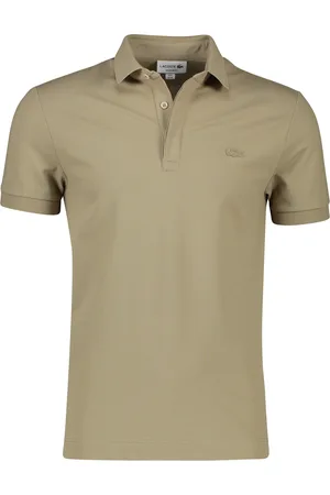Lacoste Polo normale fit effen met logo