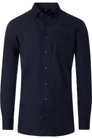 Casa Moda Comfort Fit overhemd katoen borstzak