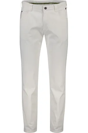 Meyer Chino broek Diego effen katoen
