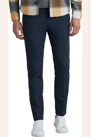 Vanguard Katoenen chino effen slim fit