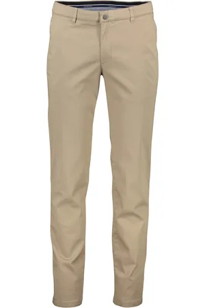 COM4 Katoenen broek Modern Chino effen katoen