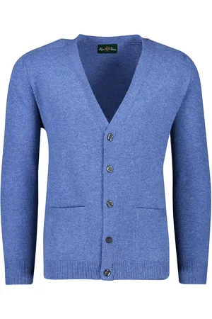 Alan Paine Vest lamswol knopen