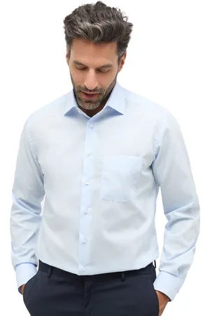ETERNA Overhemd strijkvrij Modern Fit katoen