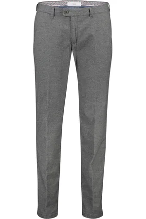 Brax Katoenen broek felix regular fit gemêleerd katoen