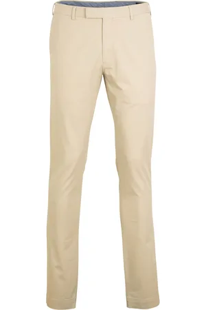 Ralph Lauren Broek zand Big&Tall stretch slim fit